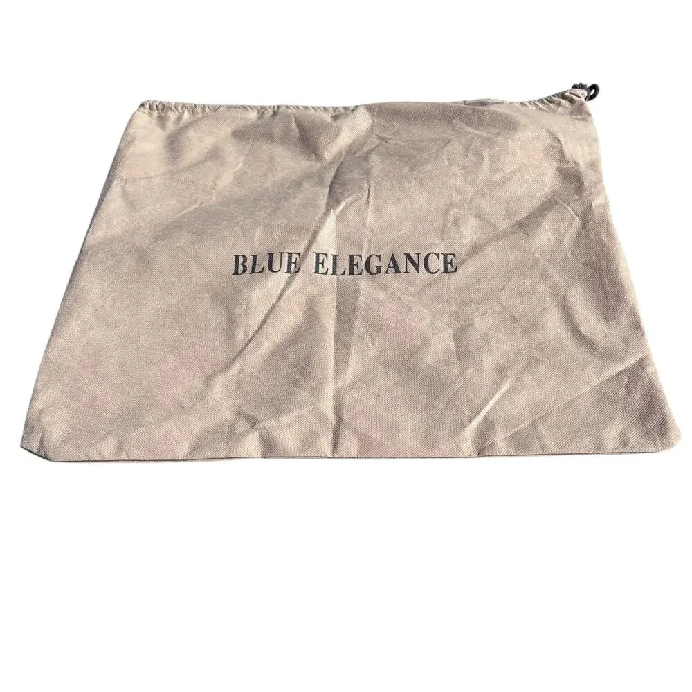 Blue Elegance Fabric Handbag Dust Cover Organization Closet